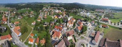 Die Gemeinde aus der Vogelperspektive Die Gemeinde aus der Vogelperspektive
